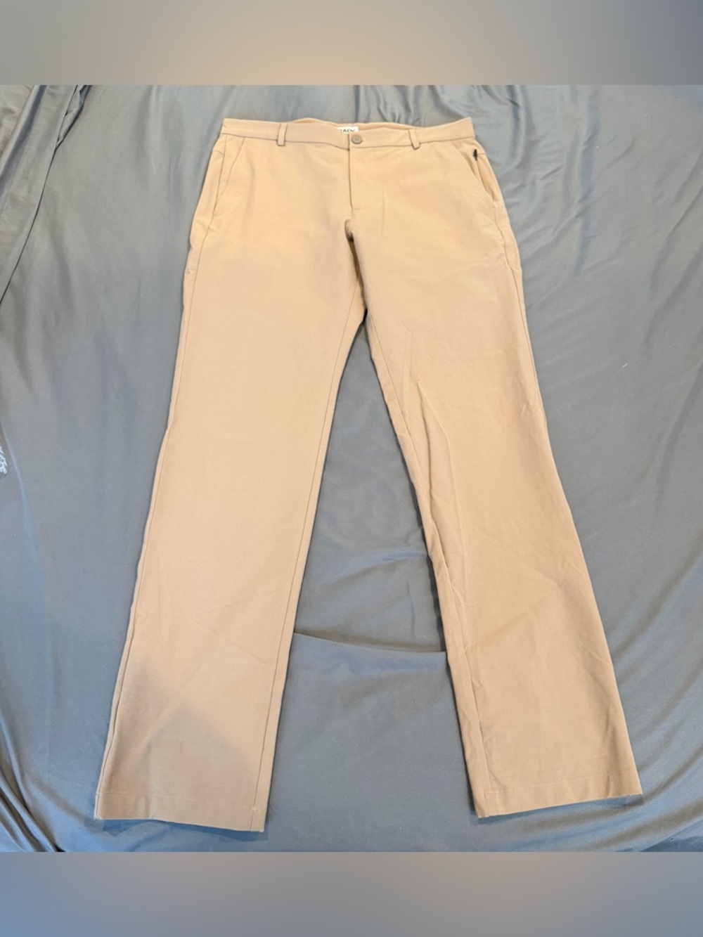 Tom Brady Structured Pants -‎ 34x31 Khaki Golf Preppy